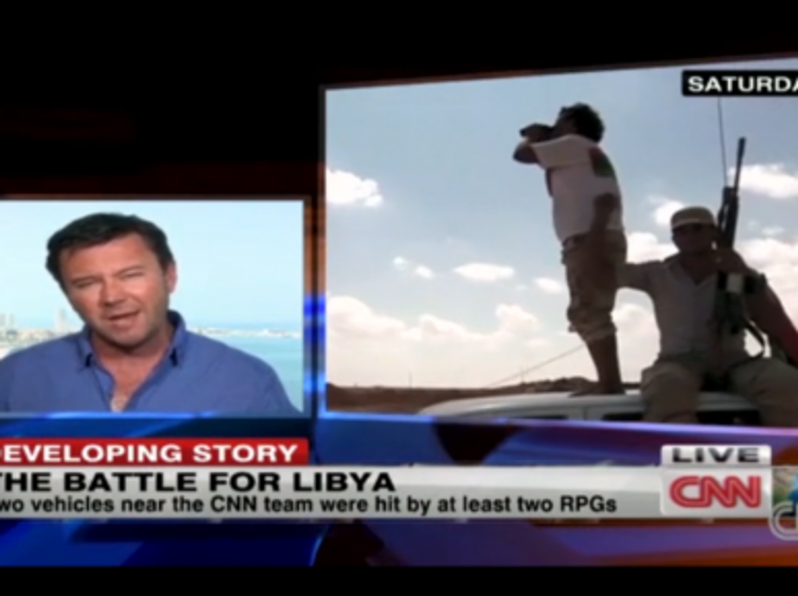 Battle For Libya Grinds On: CNN Reports From Front Line