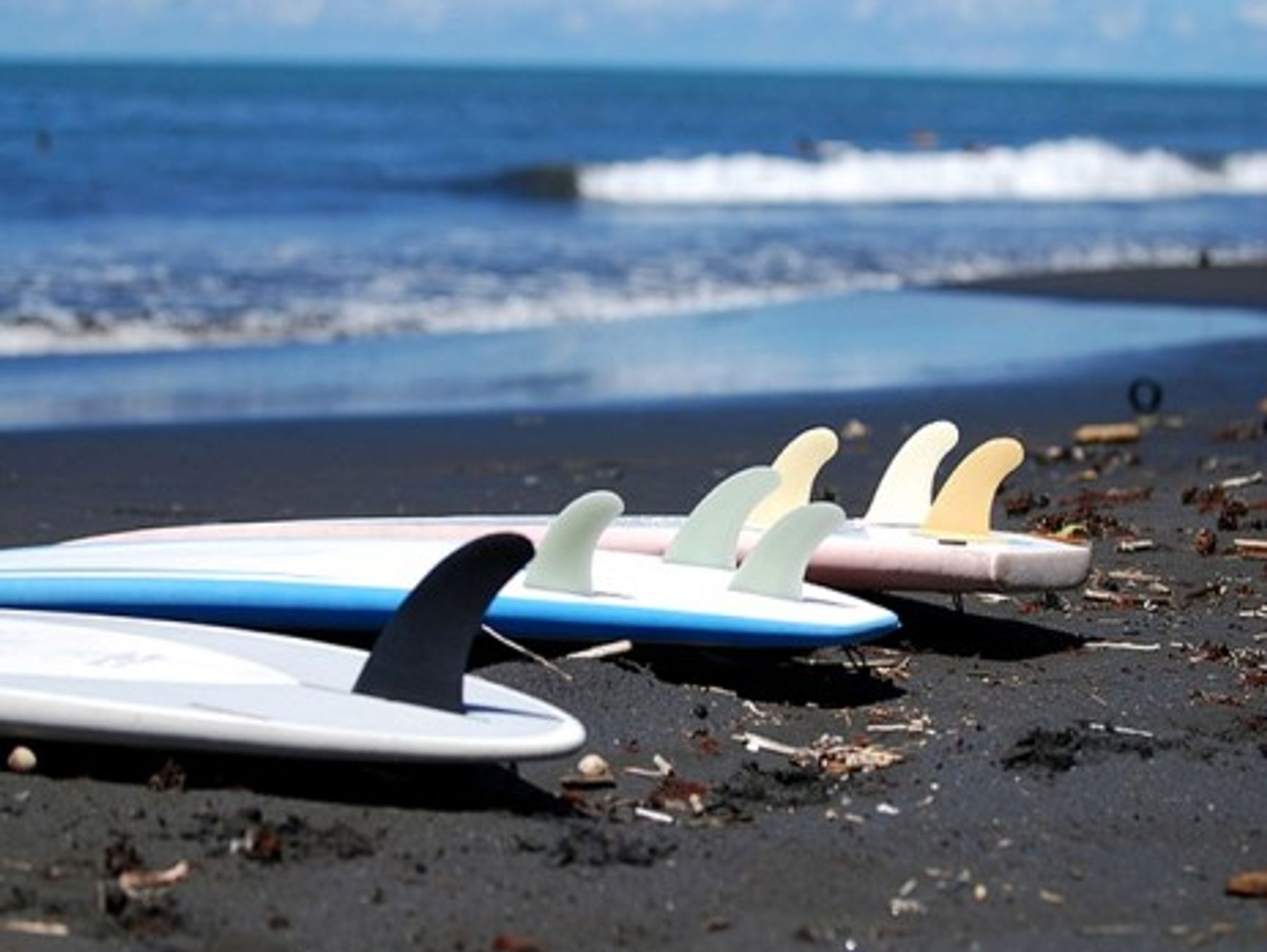 Beaches fit for surf, not sludge...