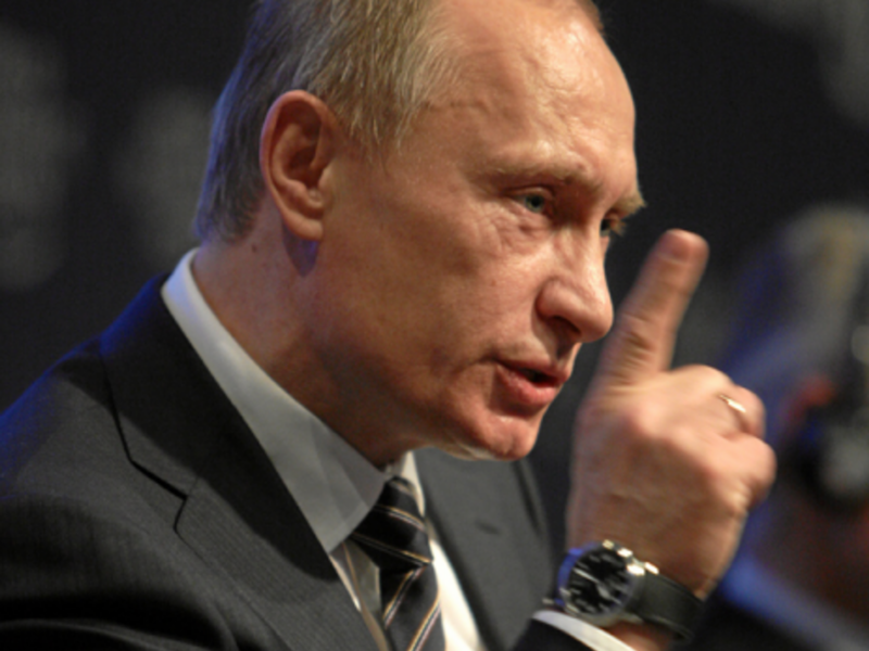 Before taking on the position of prime minister, Vladimir Putin was Russia's president