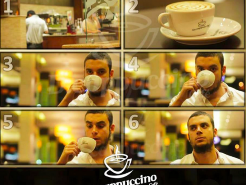 Being hip and halal is that easy! Cairo's D.cappucino cafe