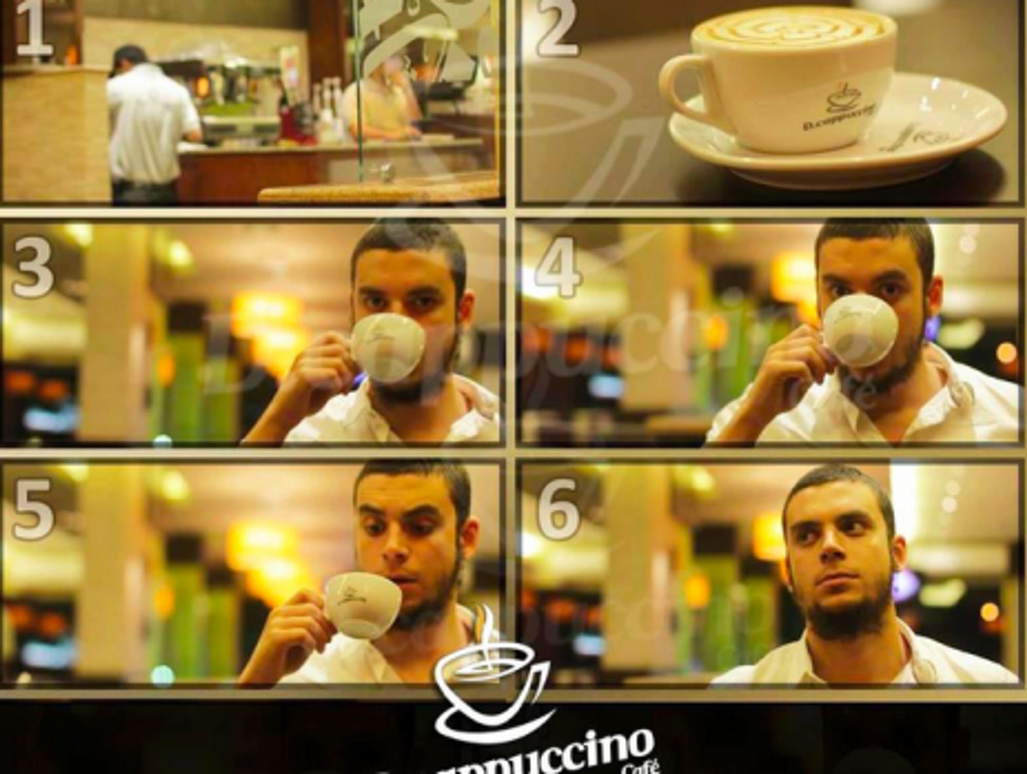 Being hip and halal is that easy! Cairo's D.cappucino cafe