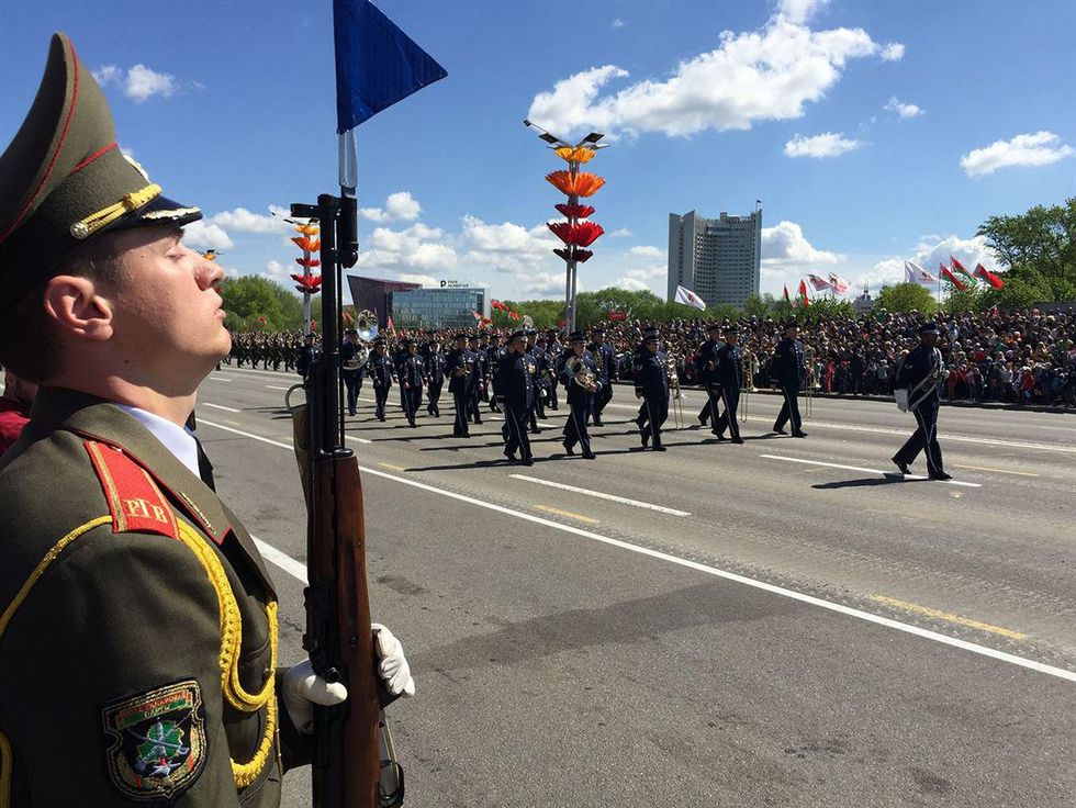 Belarus Army Holds Surprise Drill