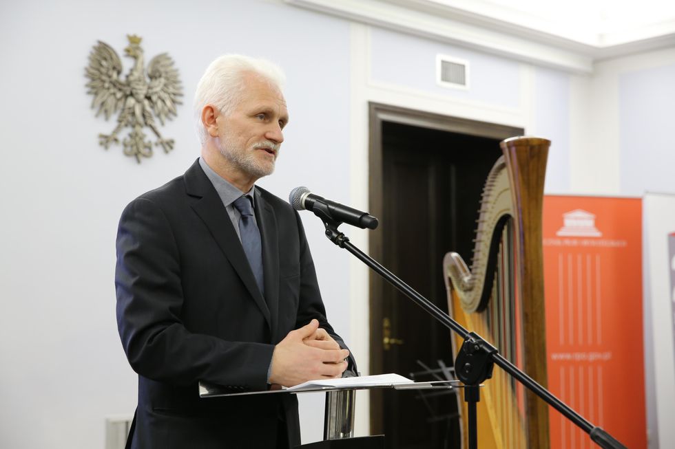 Belarusian activist Ales Bialiatski, one of the recipients of the 2022 Nobel Peace Prize