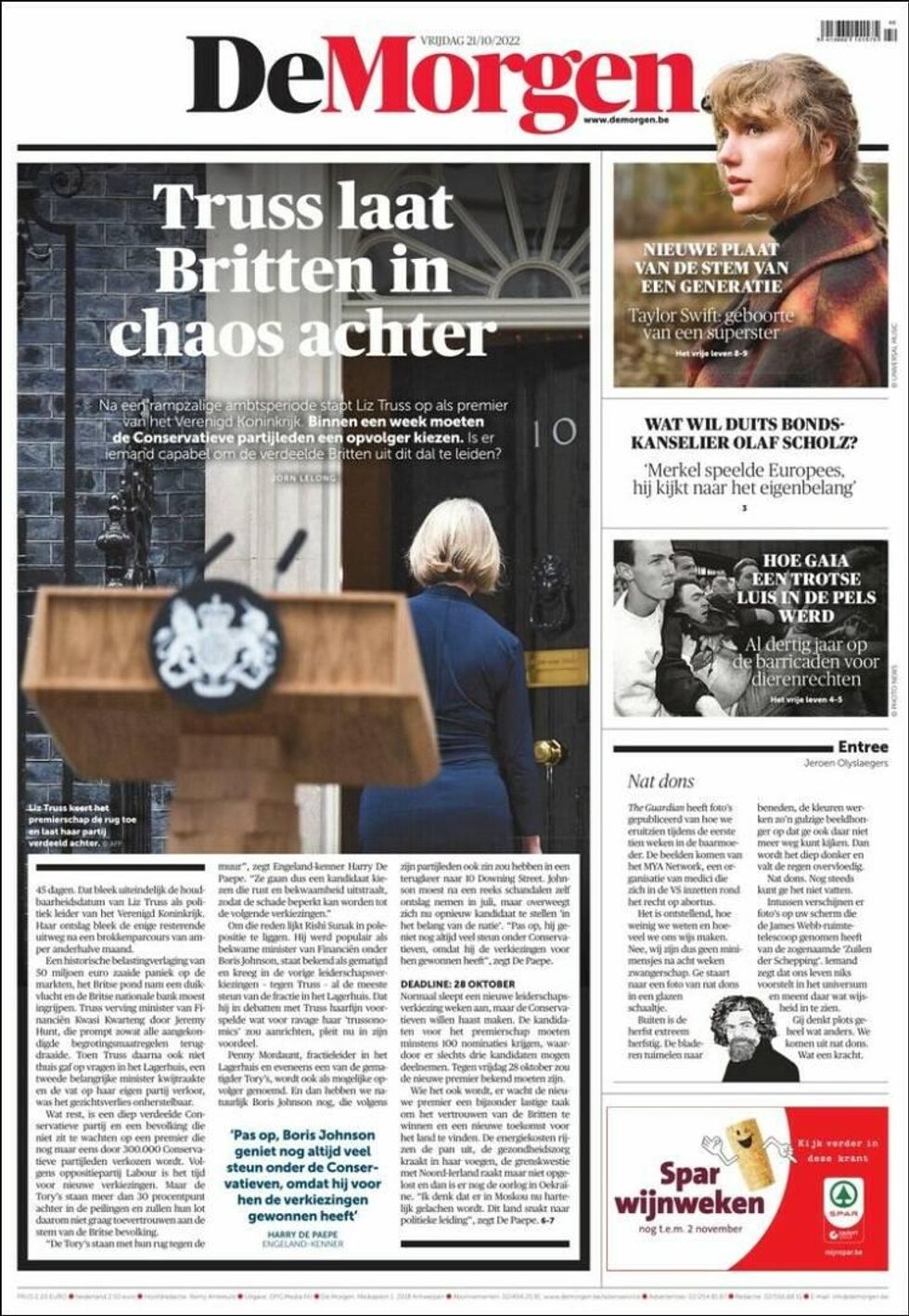 Belgium - De Morgen