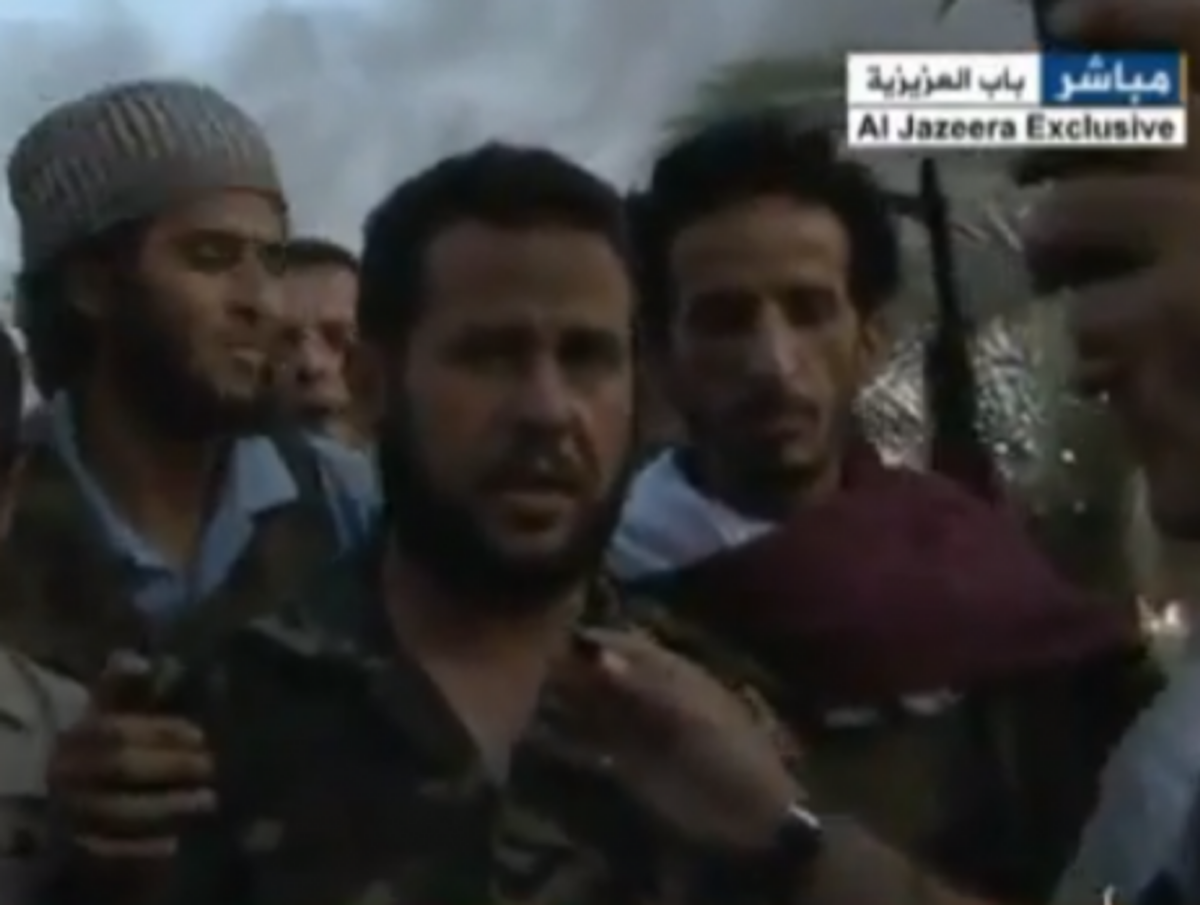 Belhadj spoke last week to Al Jazeera