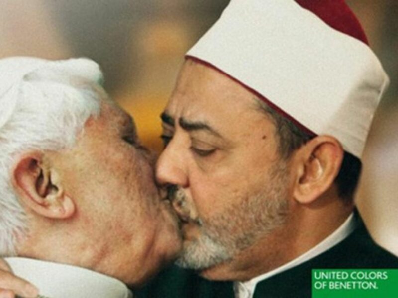 Benetton's controversial Pope-Imam image