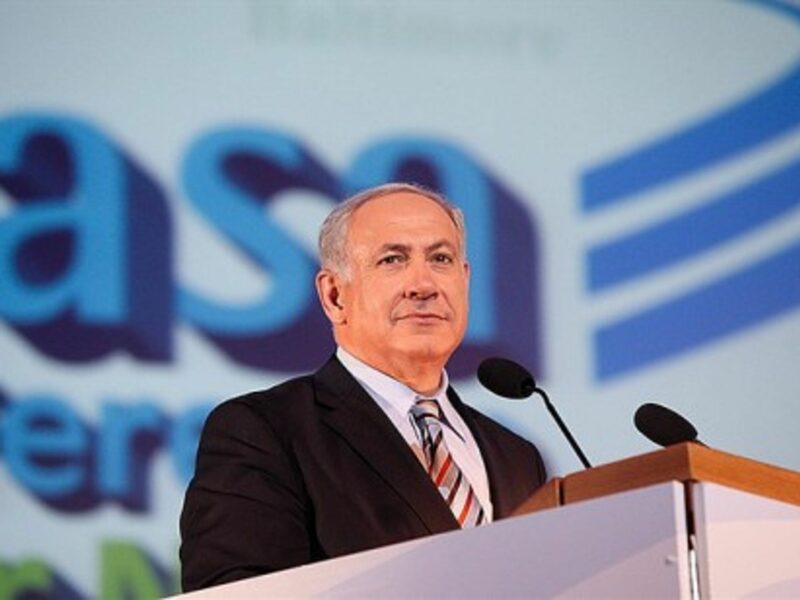Benjamin Netanyahu at the Masa Israel Journey conference