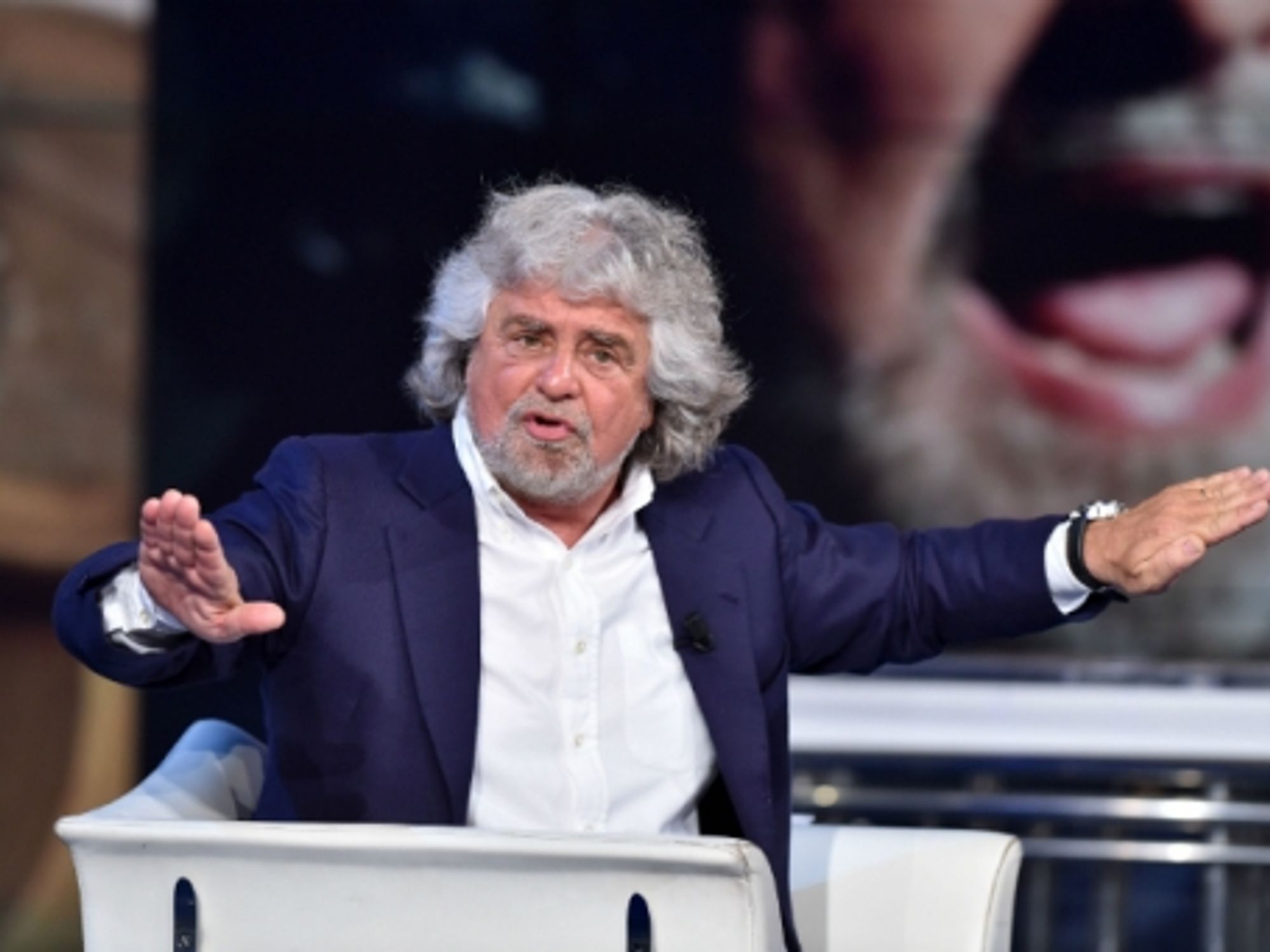 Beppe Grillo, leader of the Italian Five-Star Movement