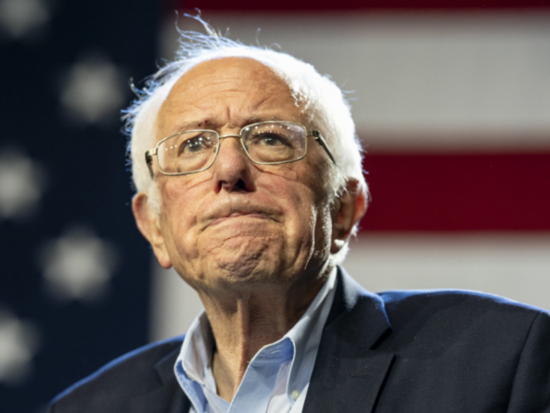 Bernie Sanders on March 1