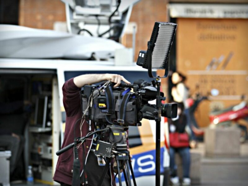BFMTV crew in France