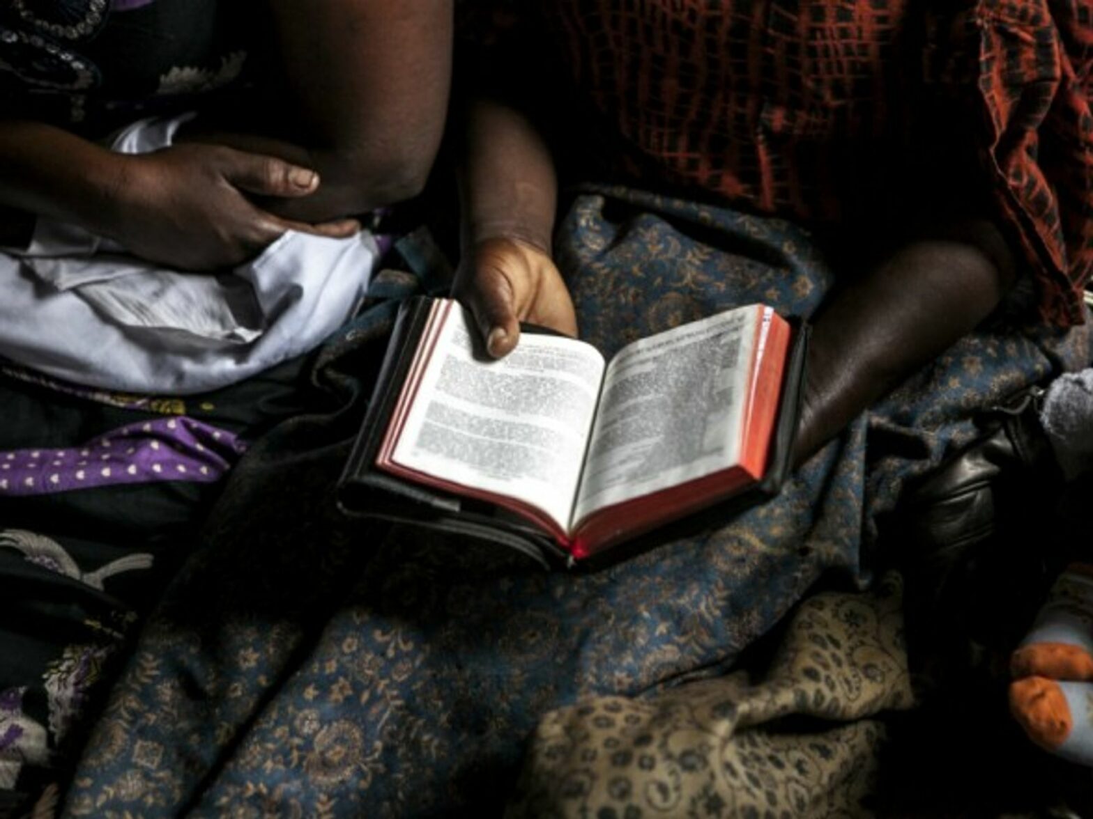 Bible reading in Goma, North Kivu, DRC