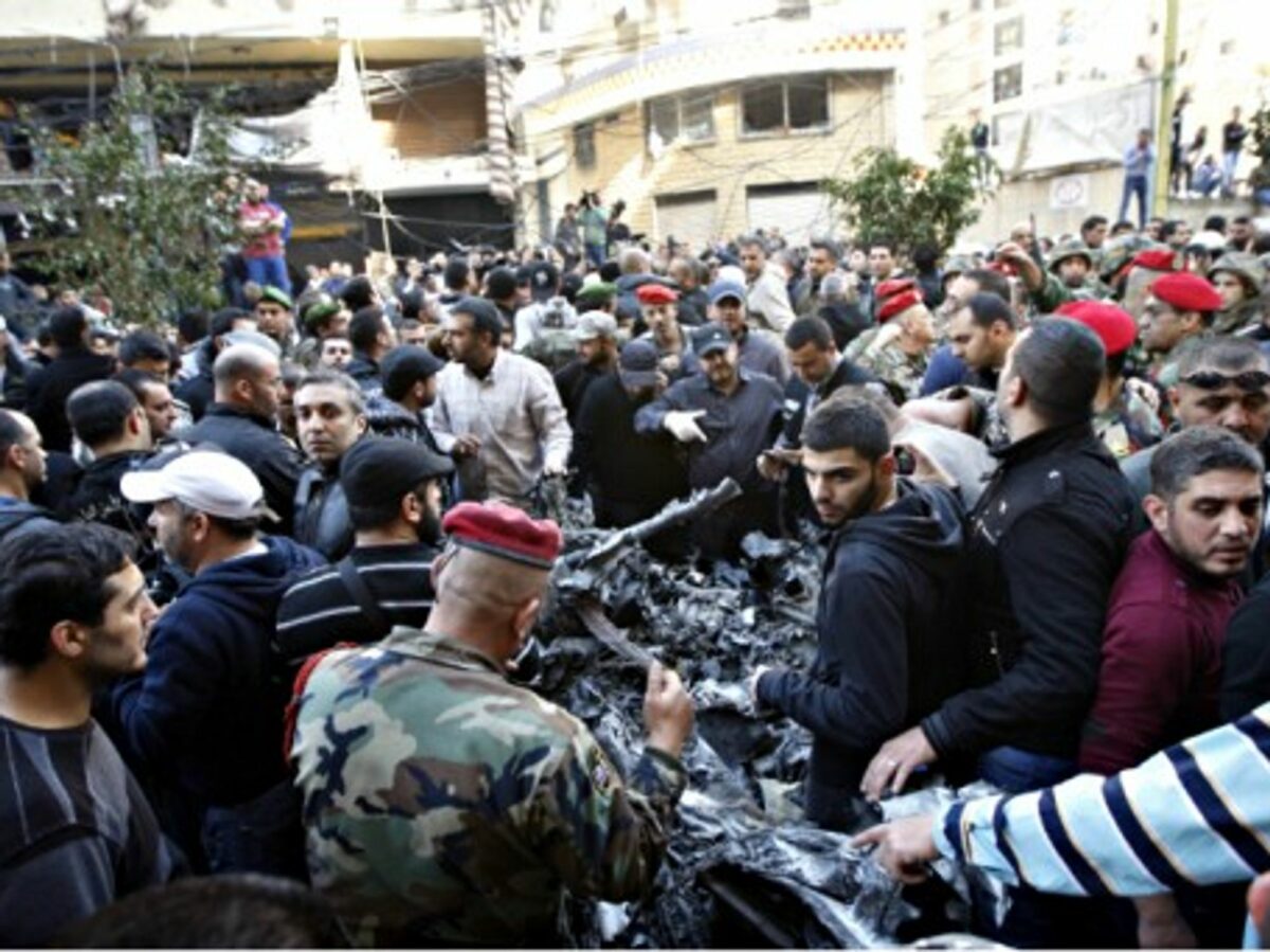 Blast site in Beirut