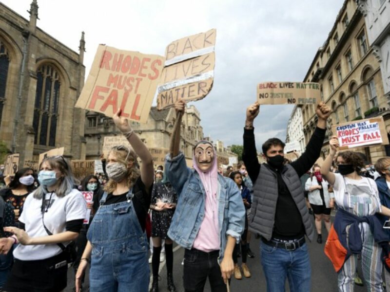 BLM protest in Oxford on June 9
