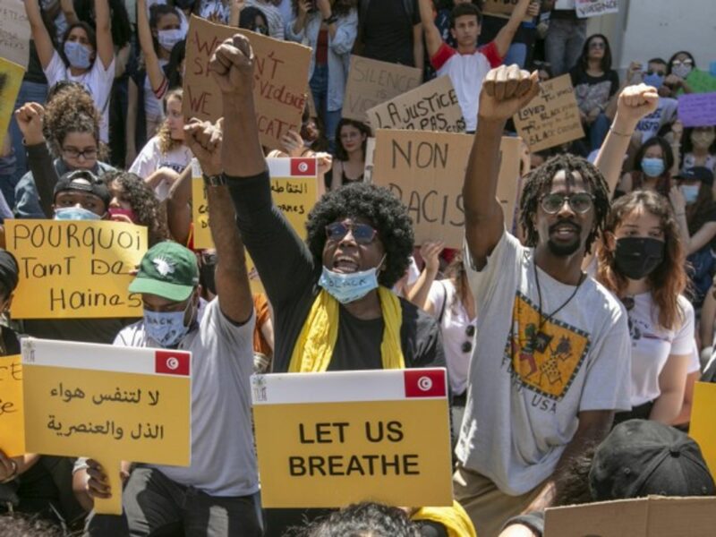 BLM protests in Tunisia