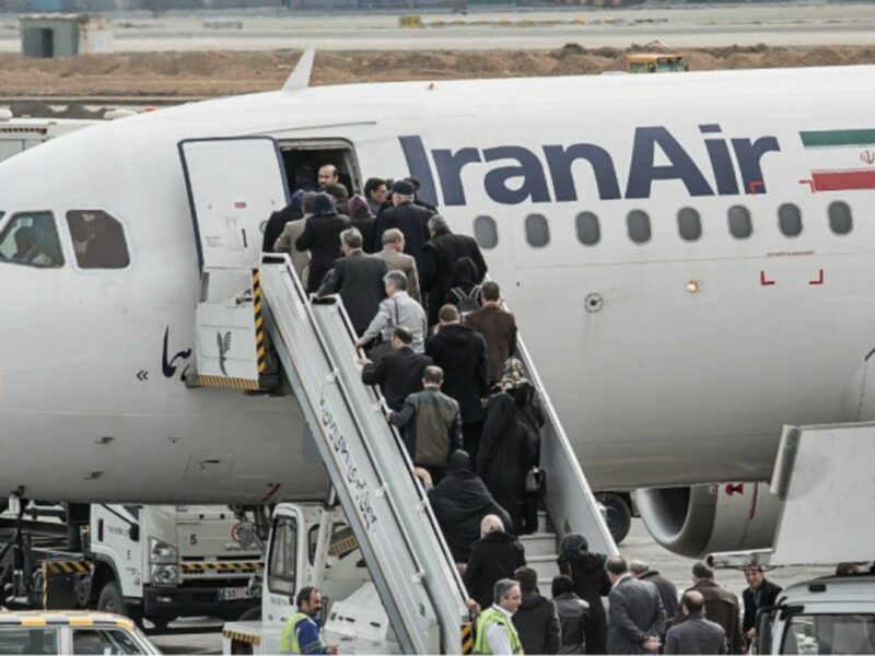 Boarding time in Tehran in February