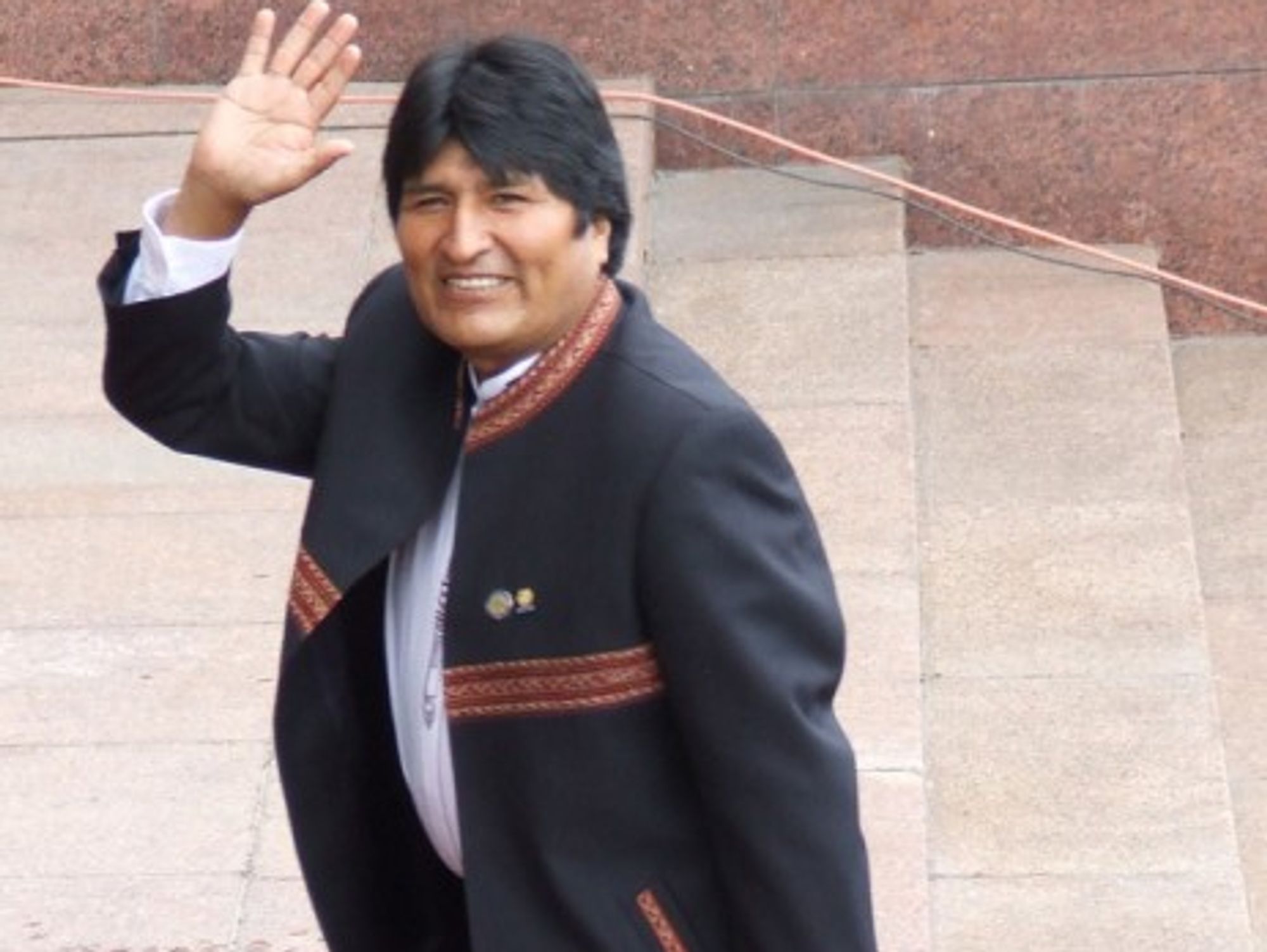 Bolivian President Evo Morales