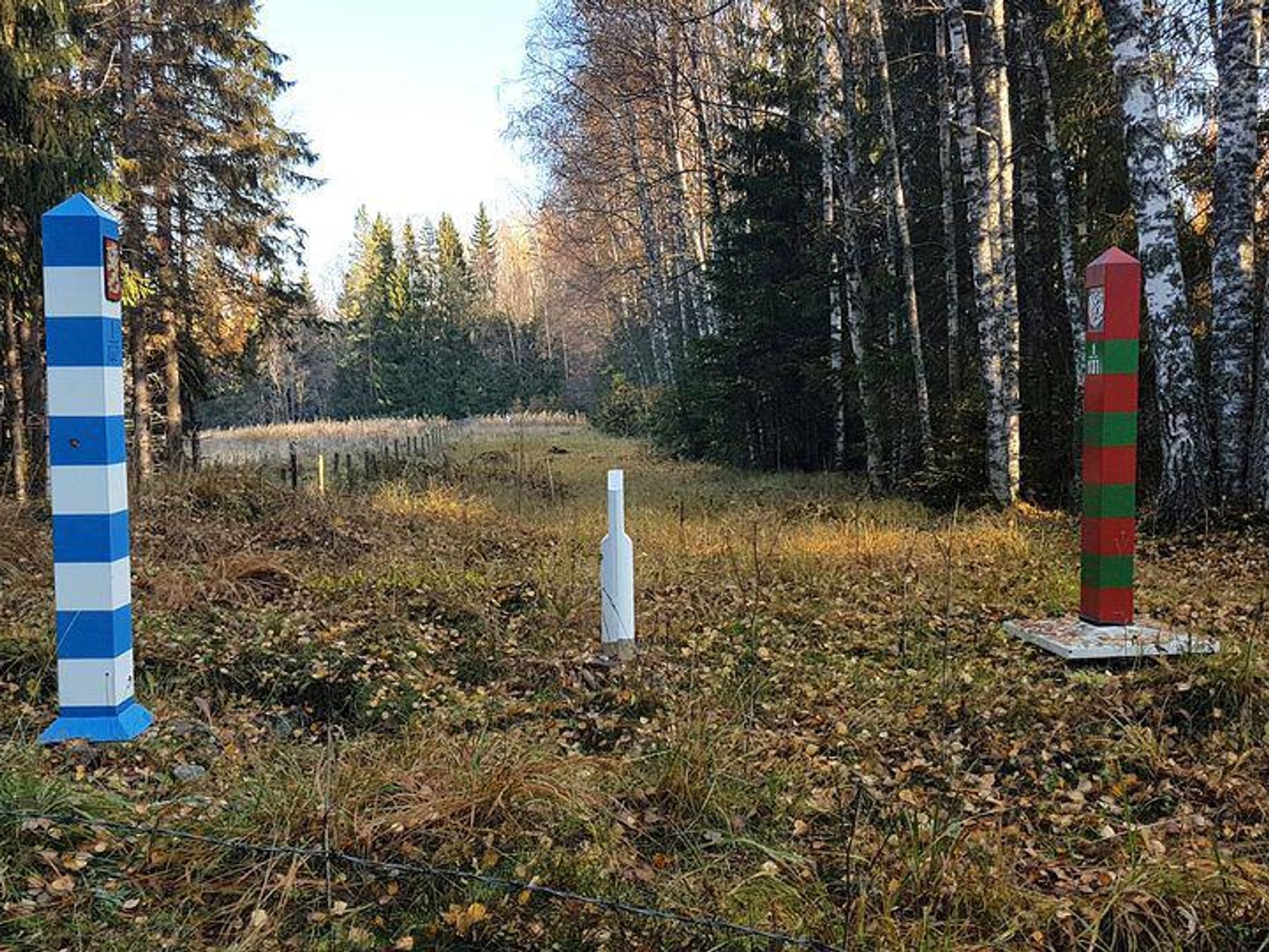 Border between Finland and Russia​