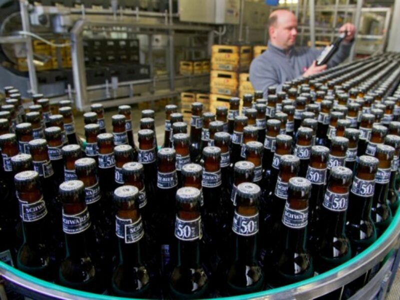 Bottling beer in Germany