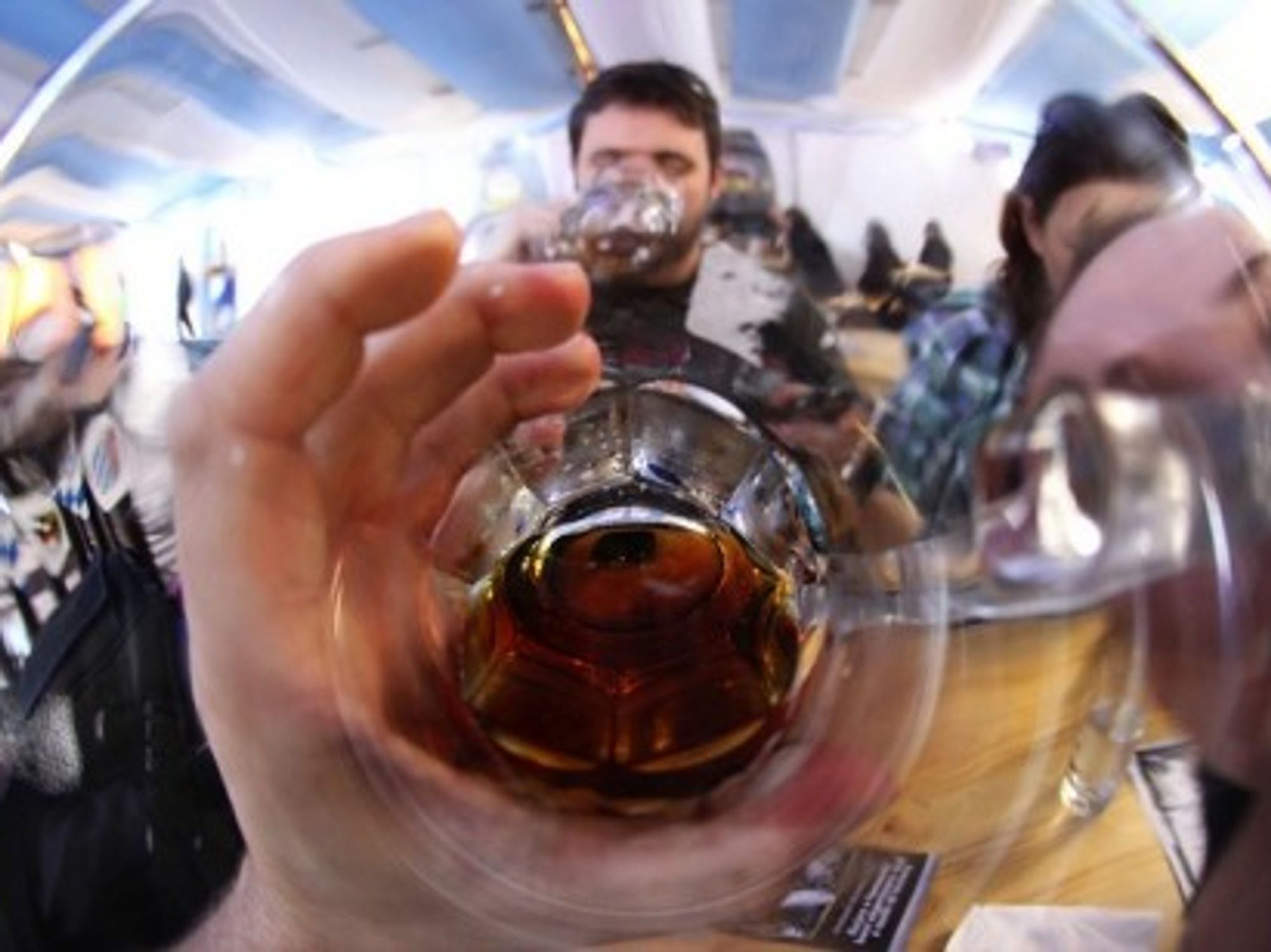Bottoms up!