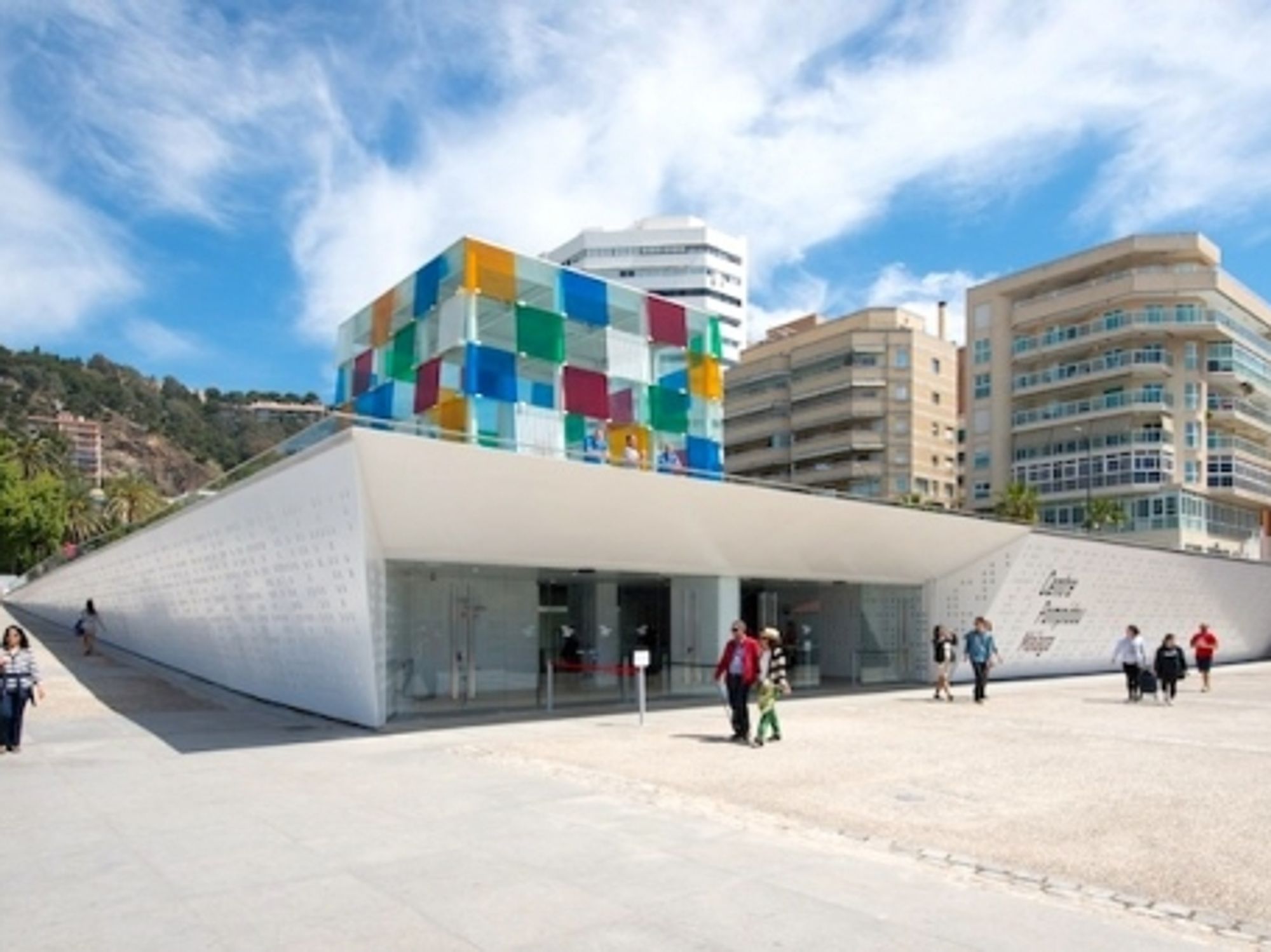 Branch of Centre Pompidou in Malaga, Spain