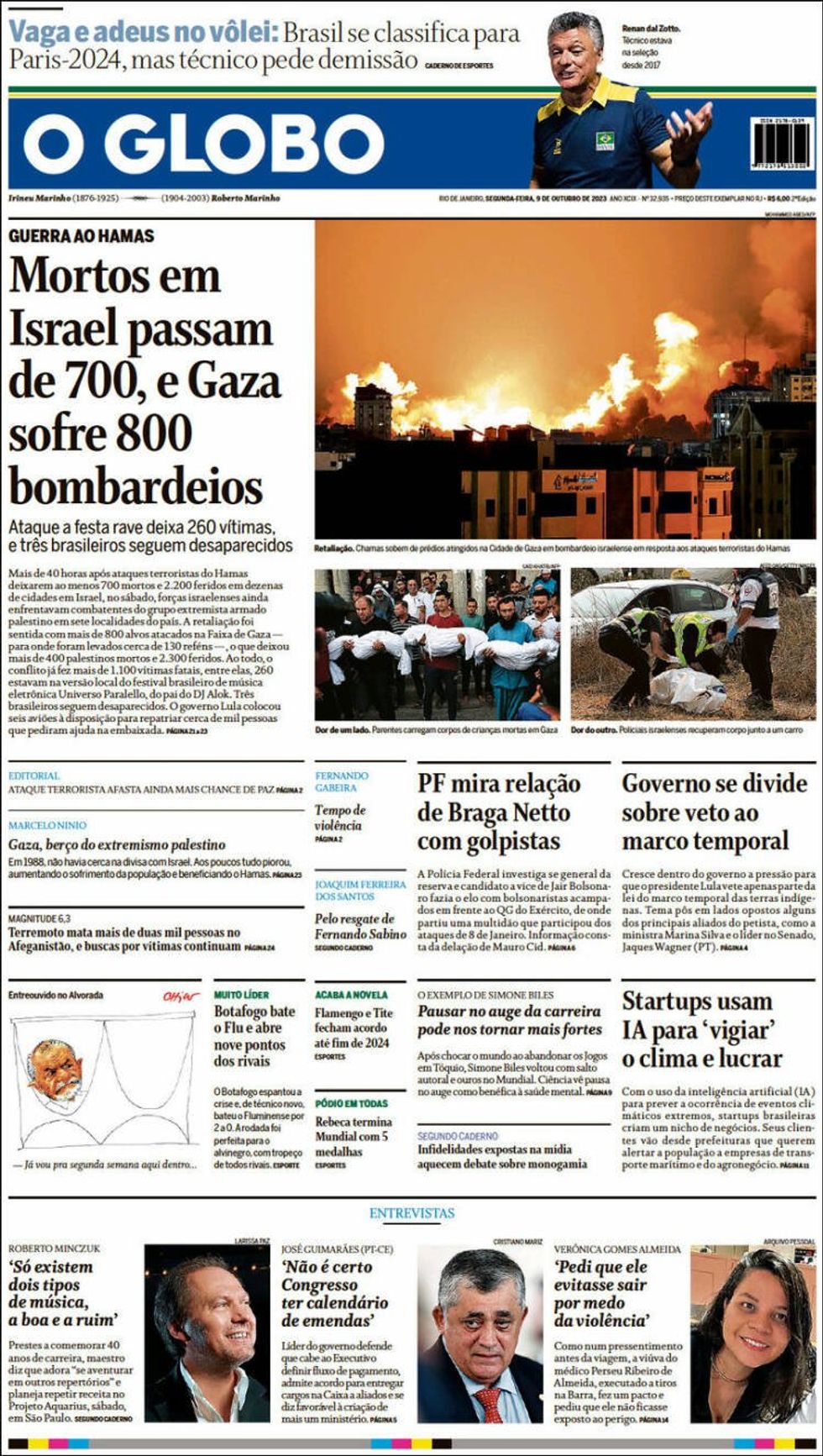 BRAZIL — O Globo