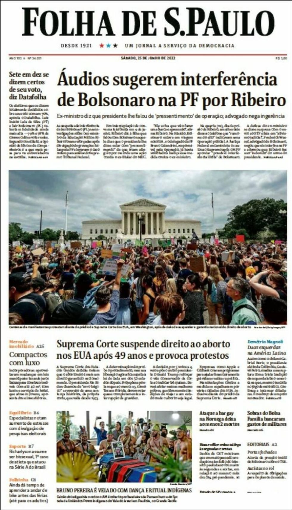 Brazilian daily Folha de S. Paulo
