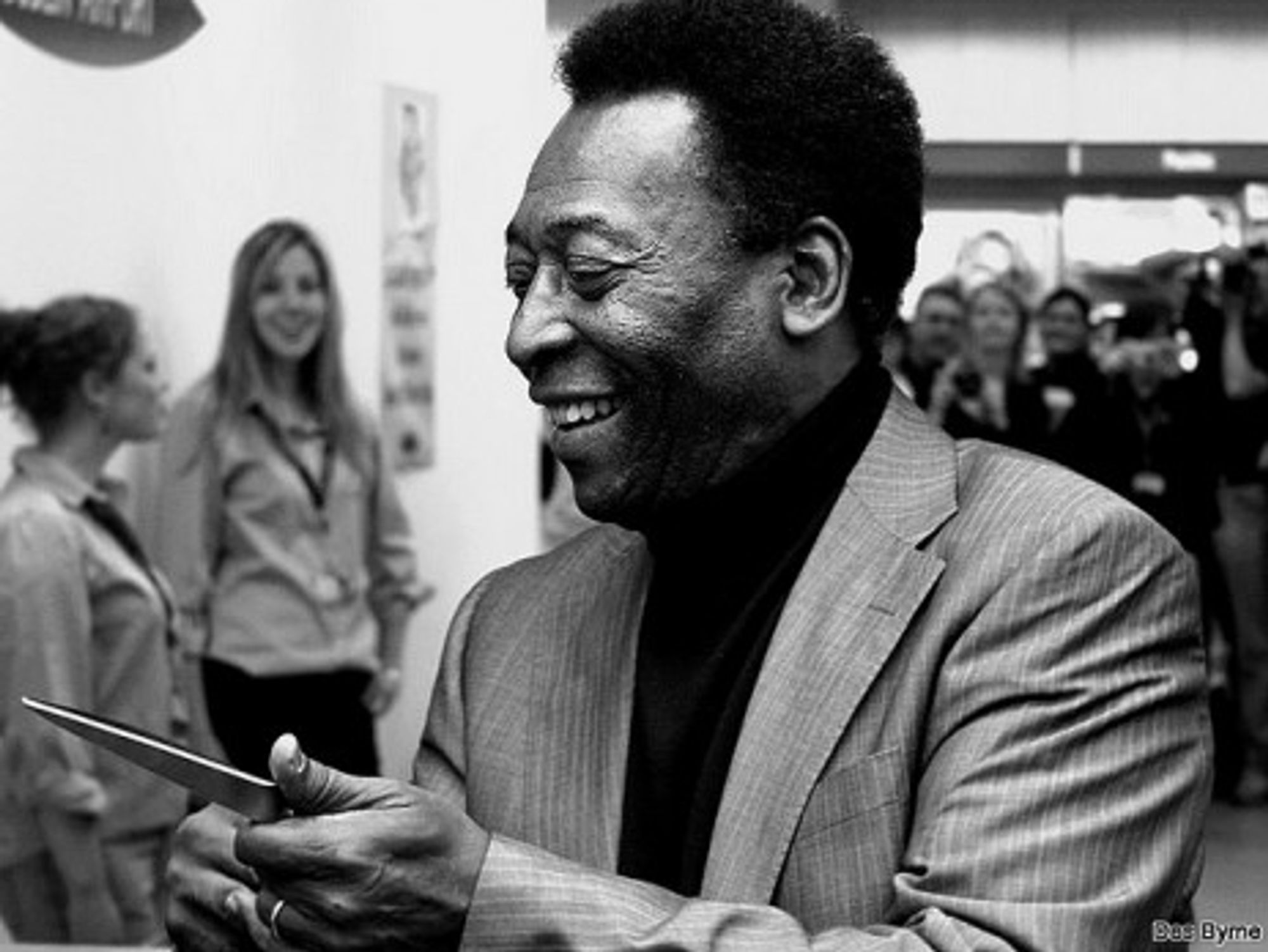 Brazilian soccer legend Pelé (desbyrnephotos)