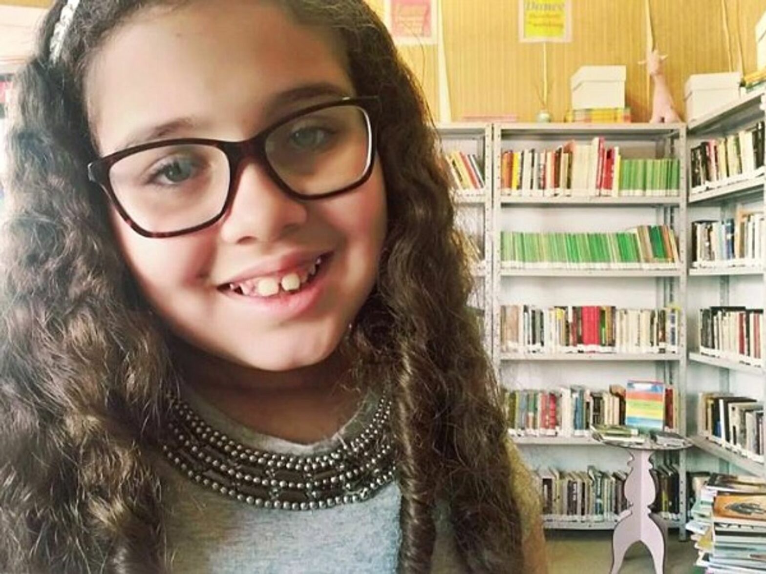 Brazil's young bookworm Kaciane do Nascimento