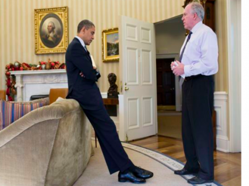 Brennan last month informs Obama about the Newtown shootings