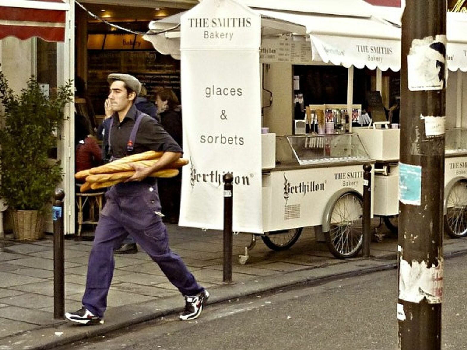 Bringing home the baguette