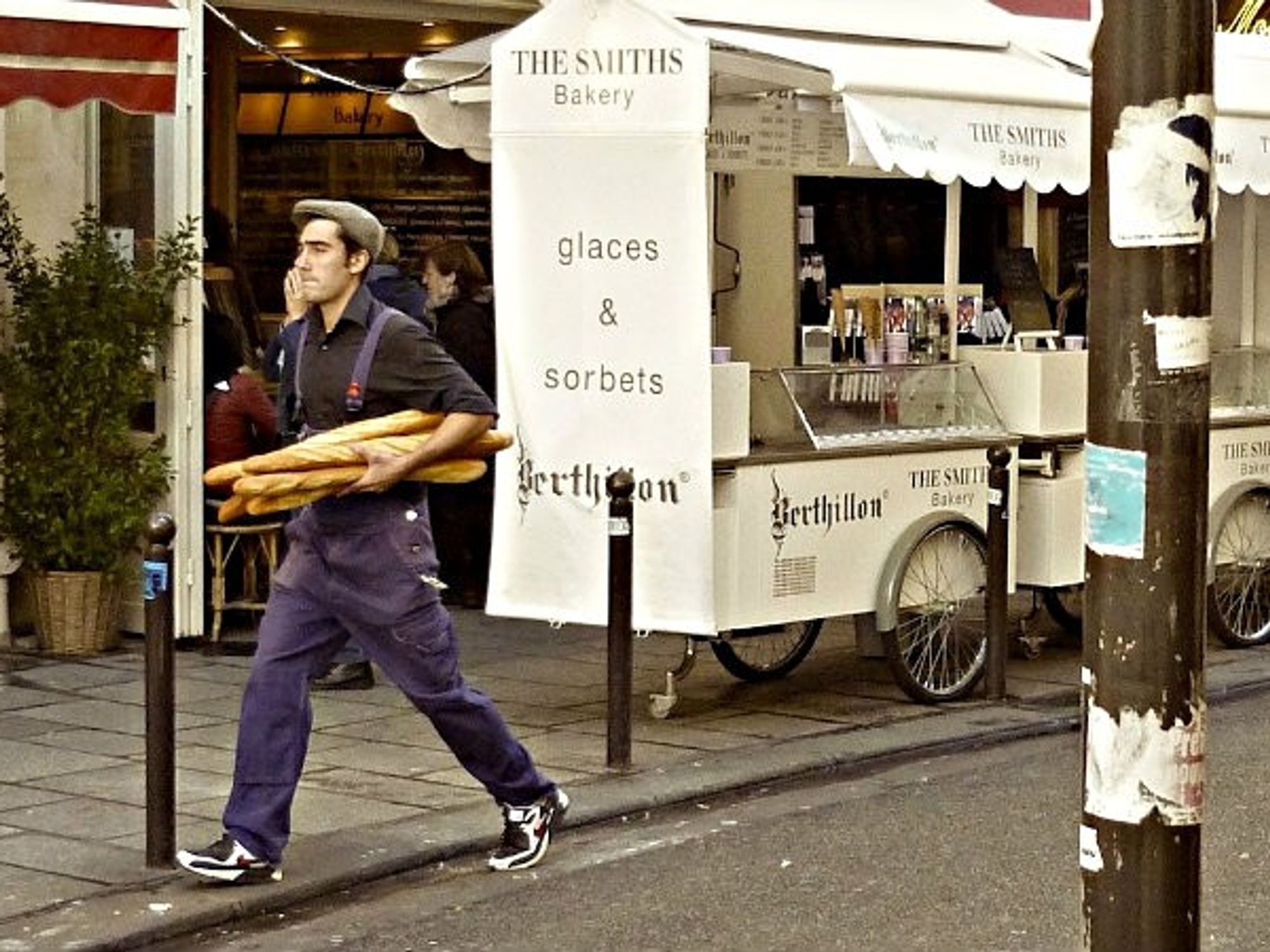 Bringing home the baguette