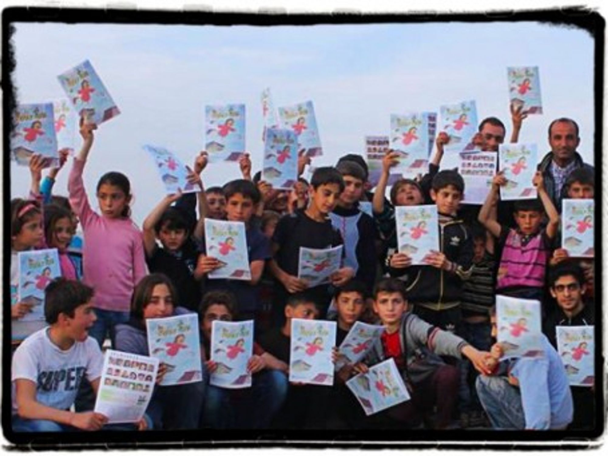 Bringing hope to Syria's children.