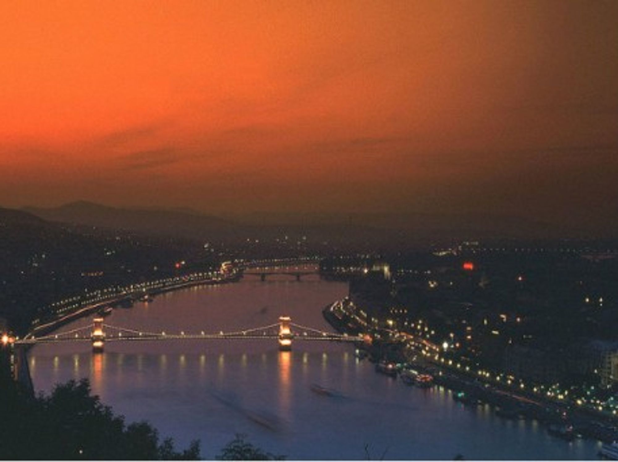 Budapest at night