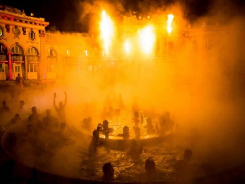 Budapest's baths have suddenly become a party central...