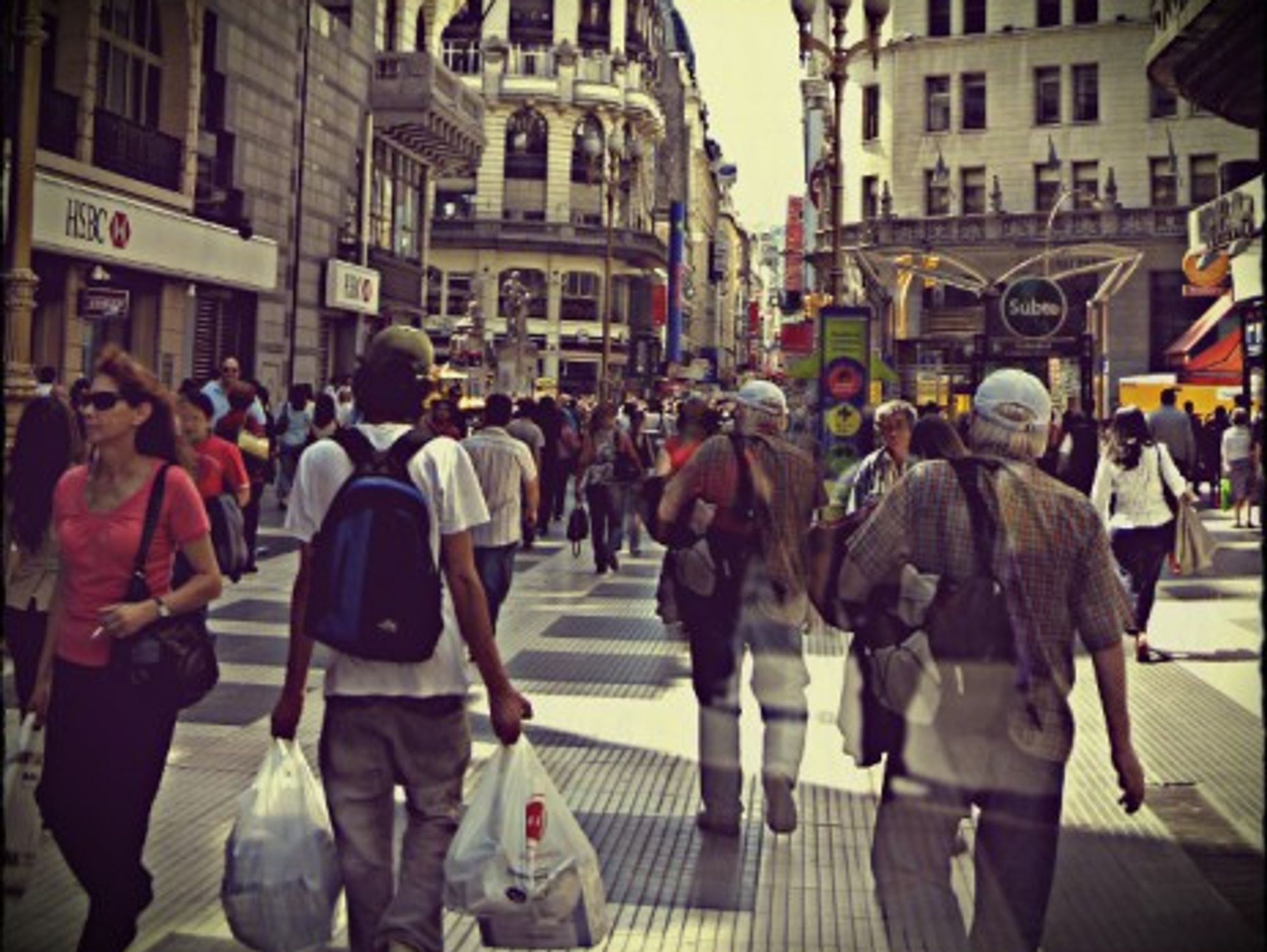 Buenos Aires' Florida Street