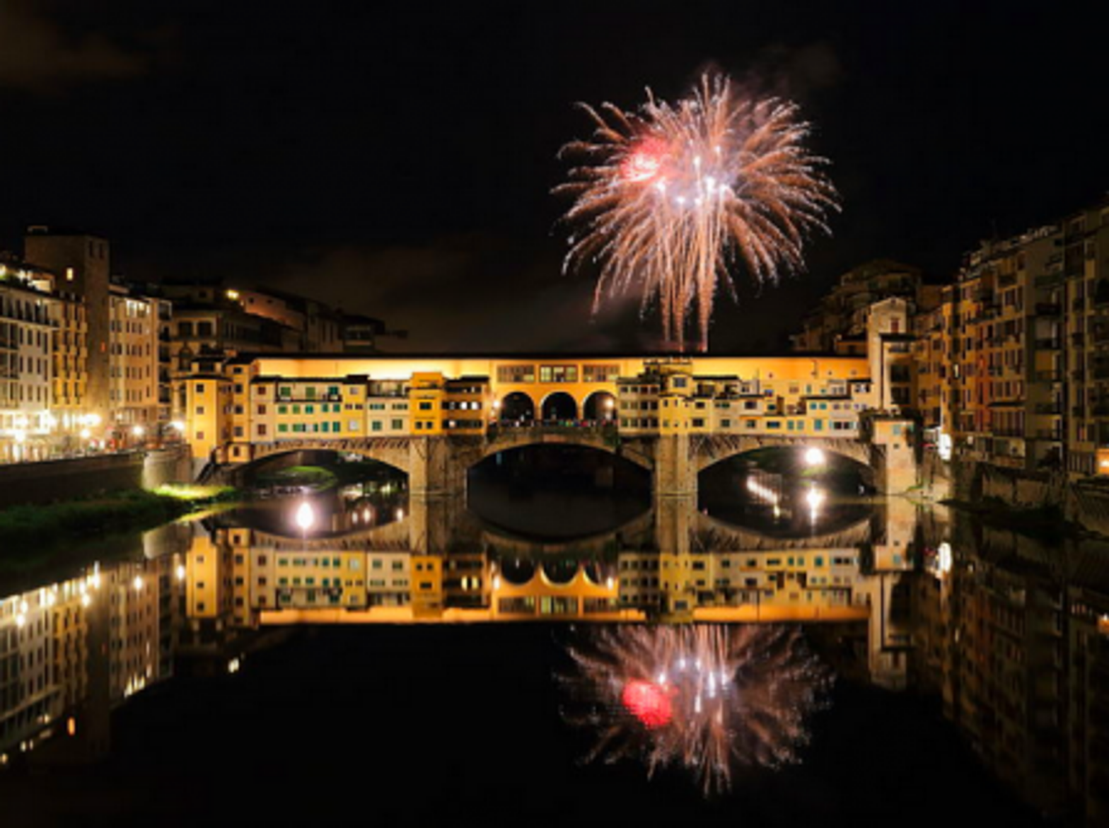 Buon Anno!!...from the Ponte Vecchio in Florence, Italy