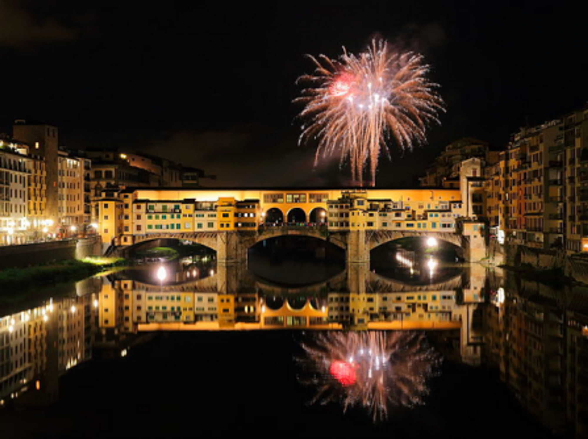 Buon Anno!!...from the Ponte Vecchio in Florence, Italy