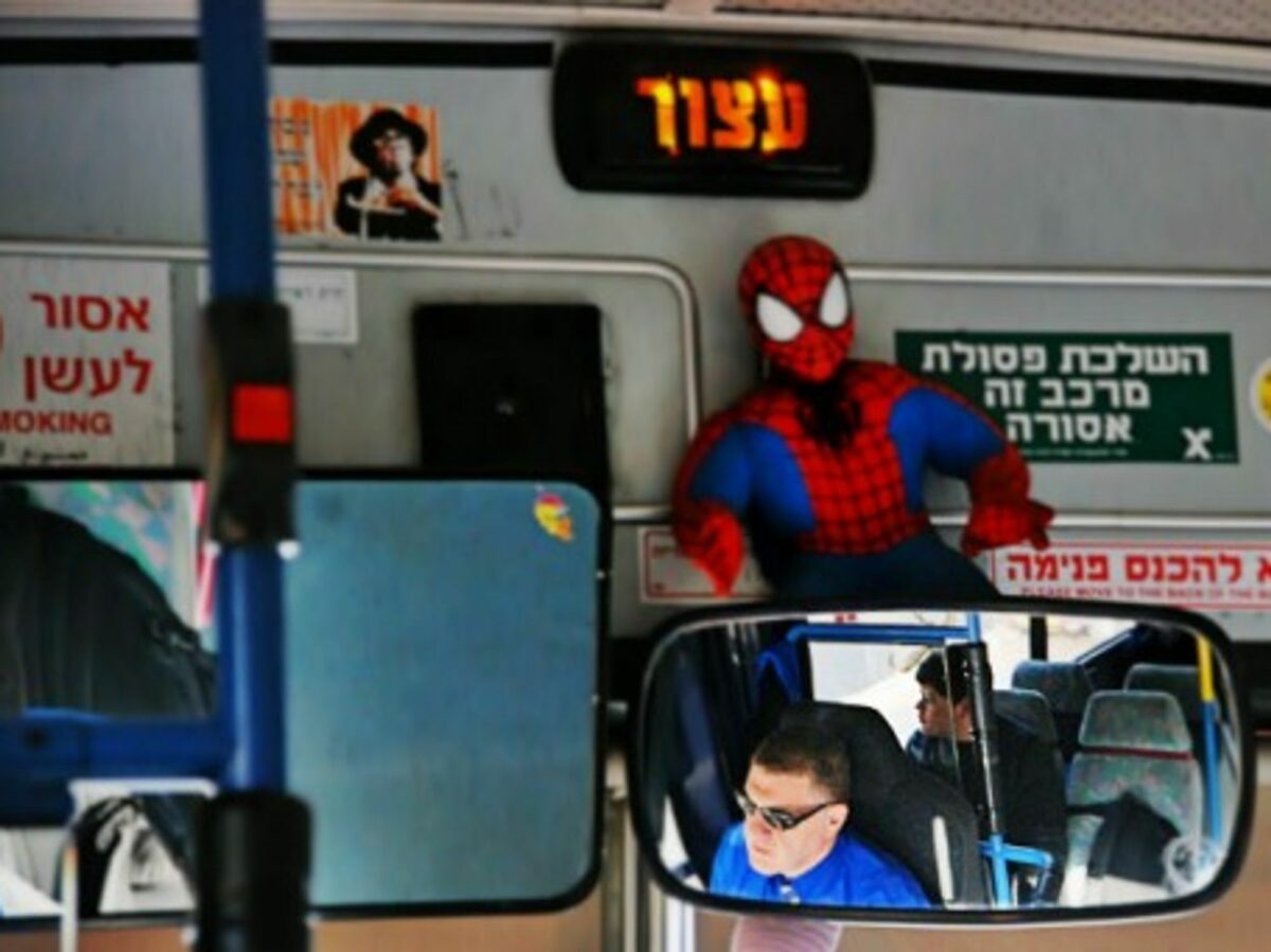 Bus driver in Jerusalem