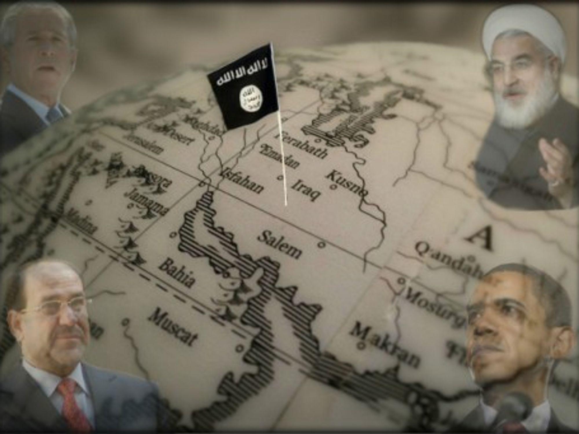 Bush, Maliki, Obama, Rouhani ... All eyes on Iraq.