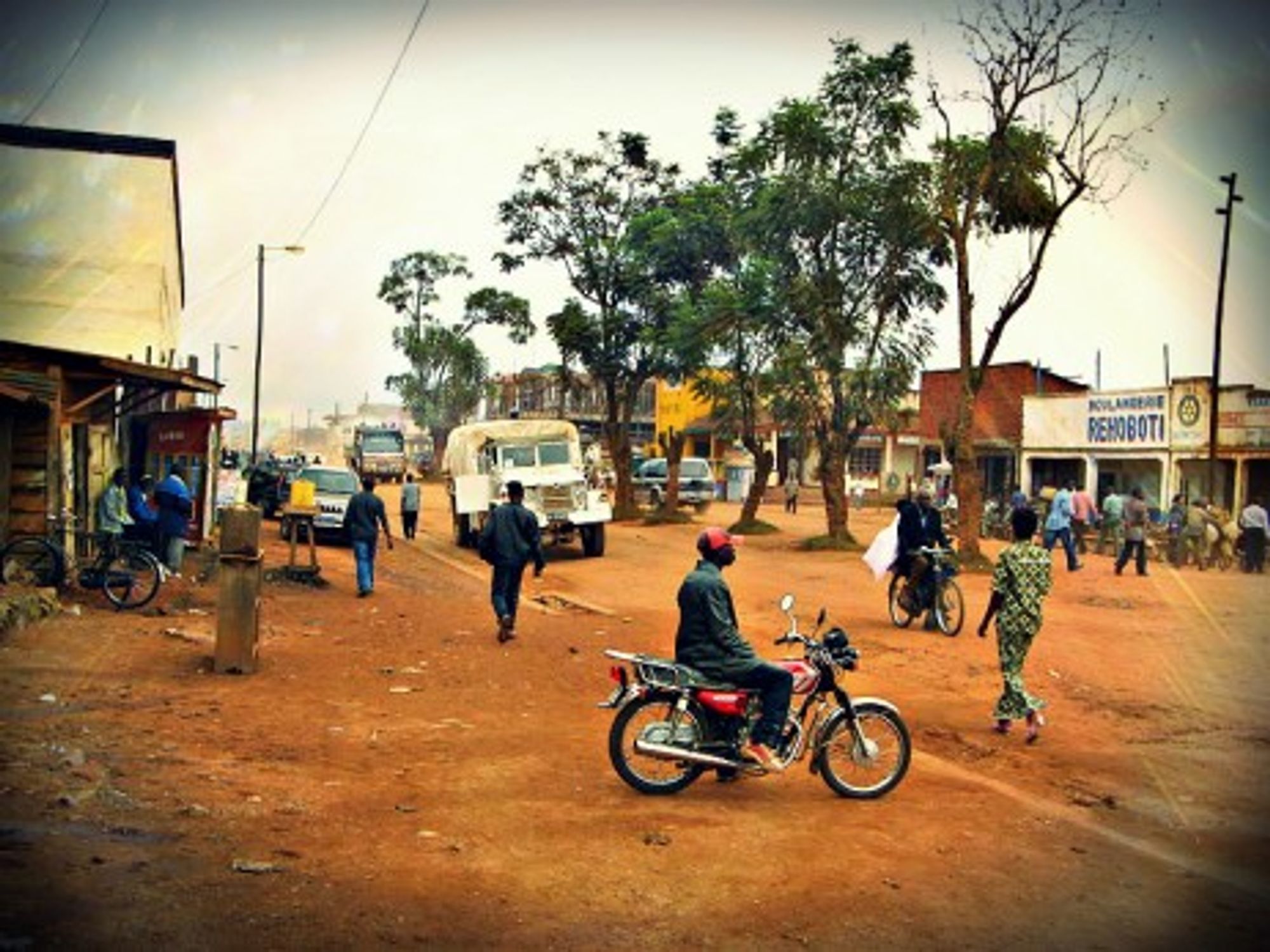 Butembo's main street