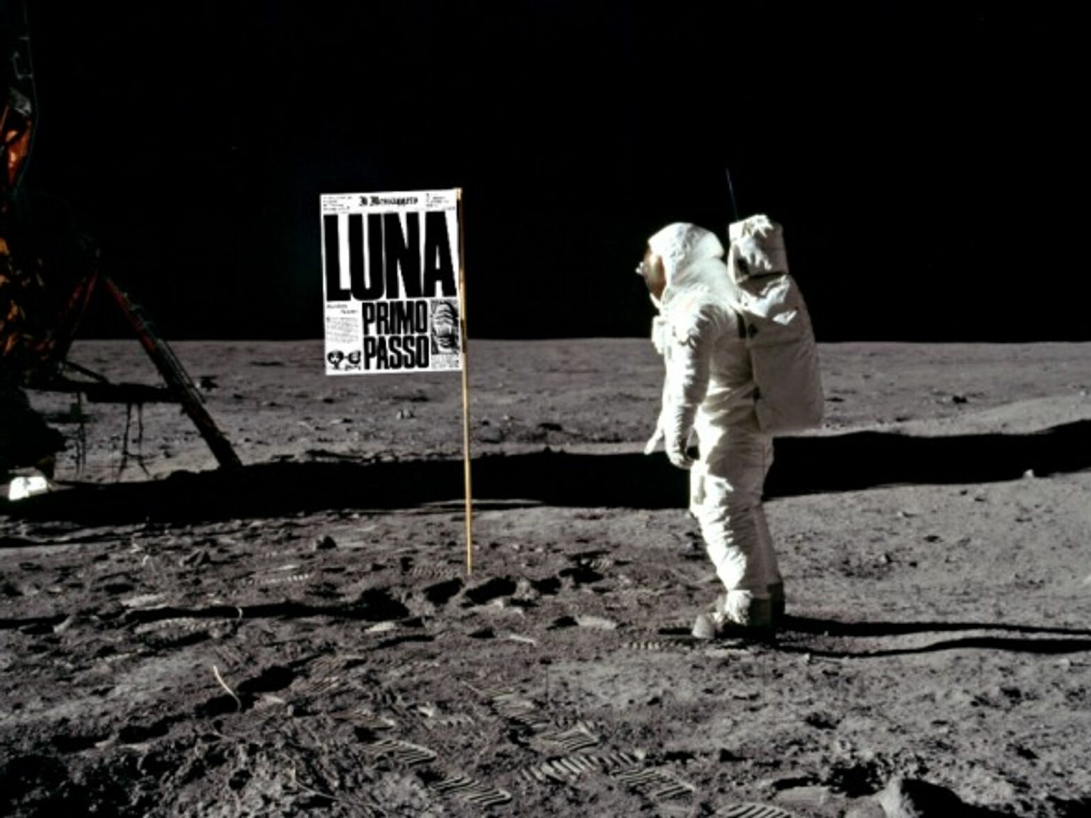 Buzz Aldrin making headlines