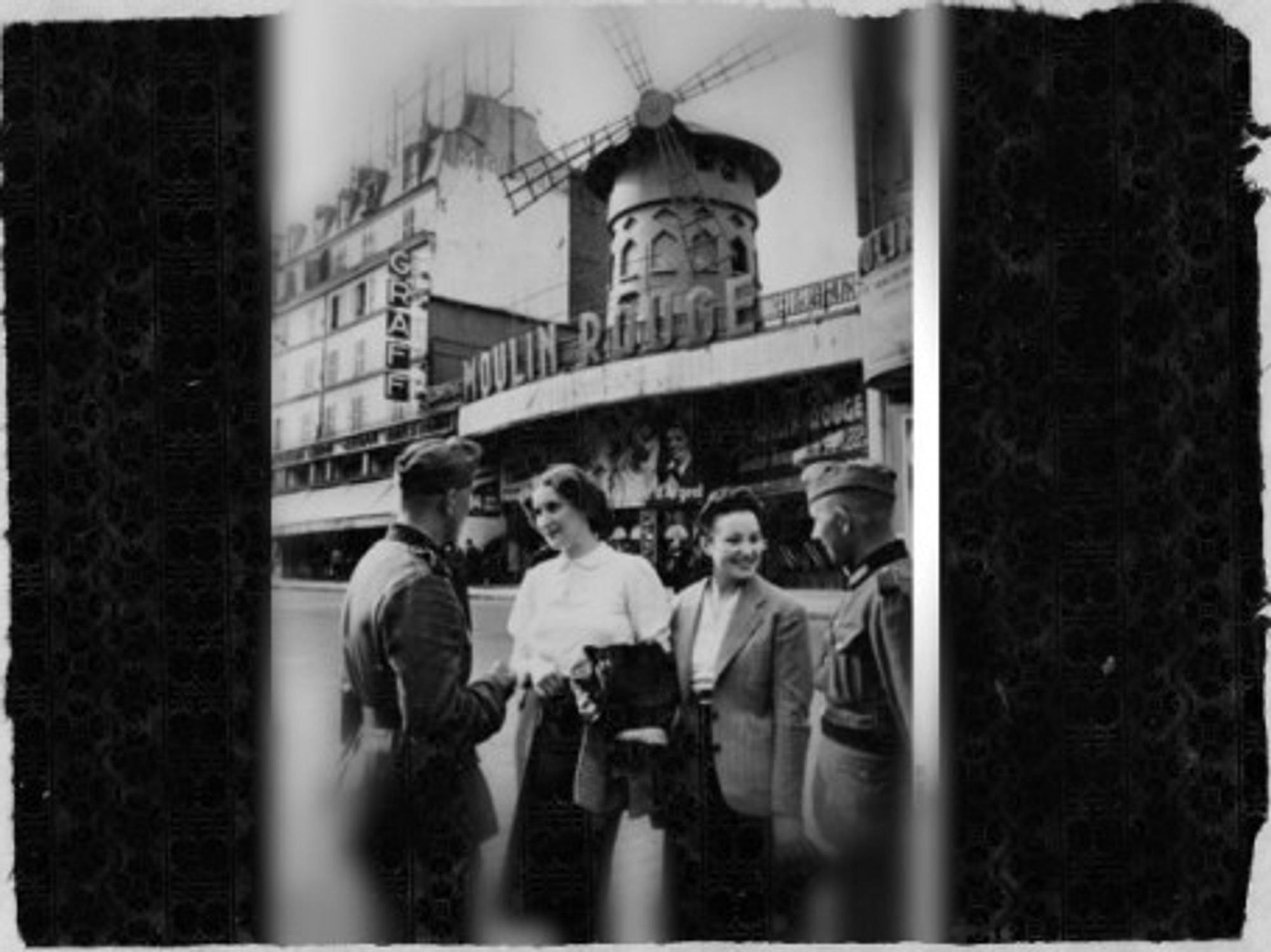 Cabaret performances at the Moulin Rouge continued during Nazi occupation.