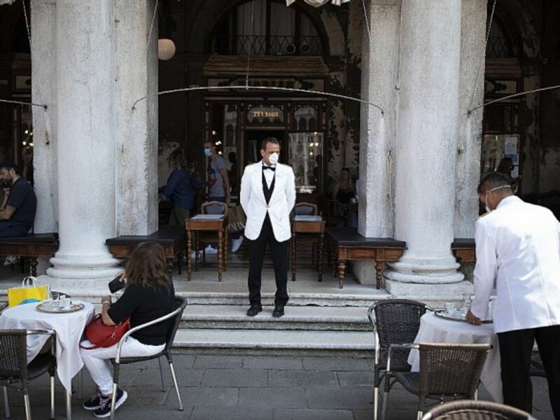 Cafe Florian reopened in June, but it's future is very much in doubt
