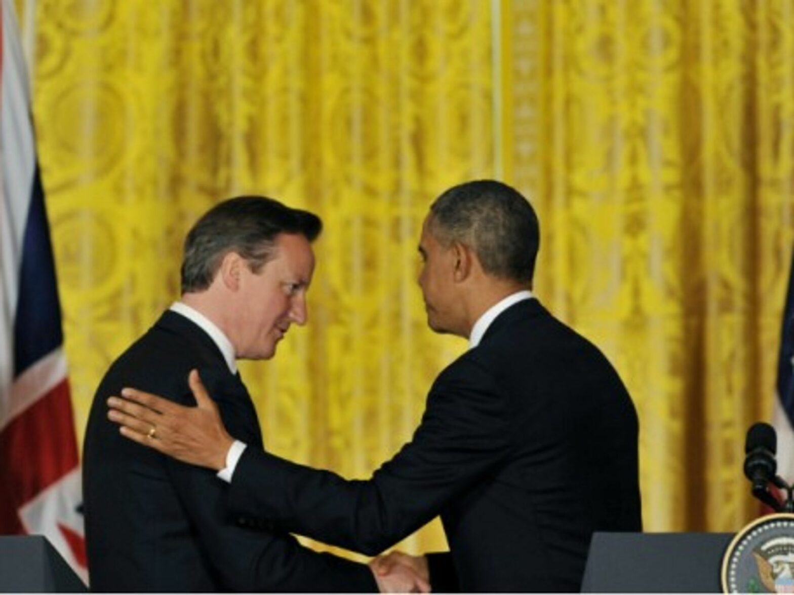 Cameron and Obama together penned a op-ed for Thursday's edition of "The Times" about evolving global challenges.