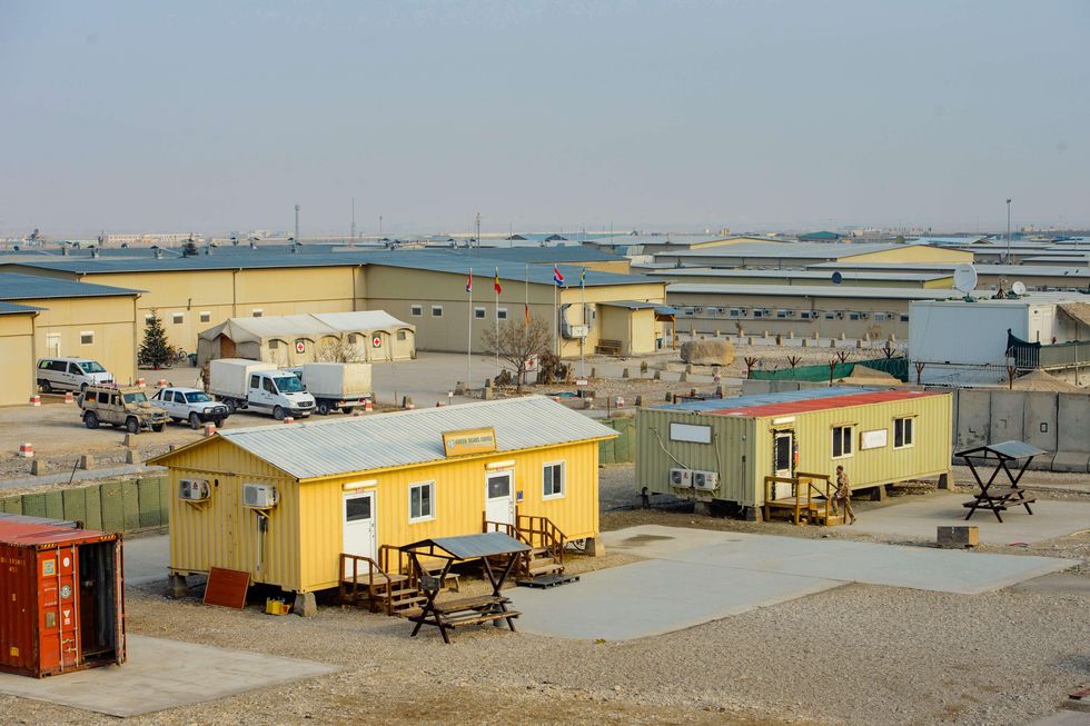 Camp Marmal in Mazar-i-Sharif