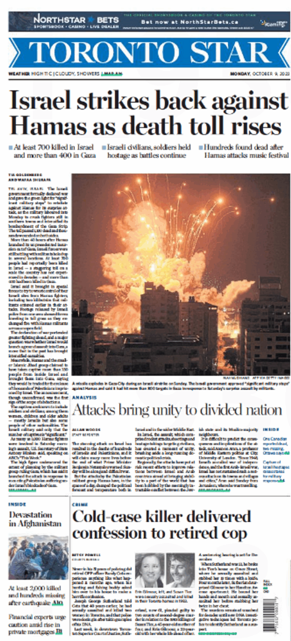 CANADA — Toronto Star