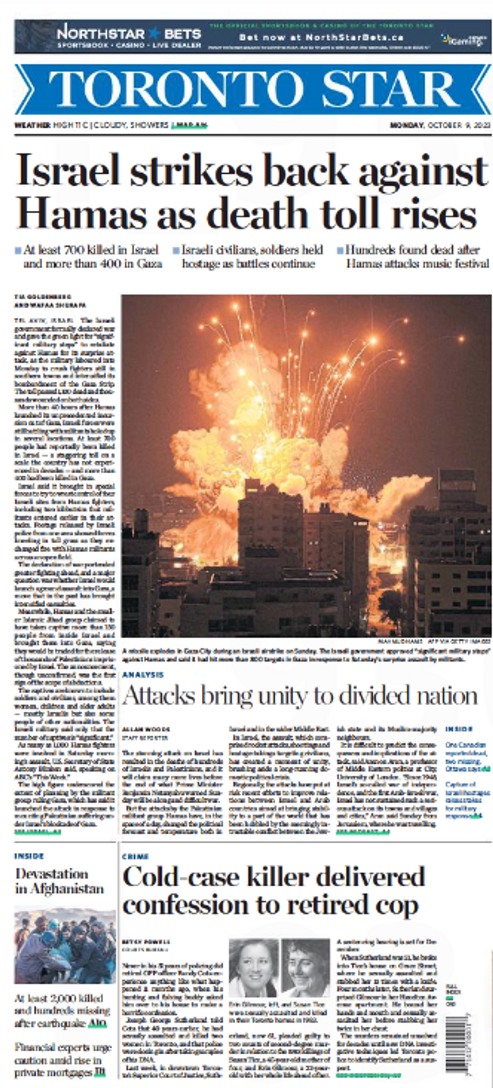CANADA — Toronto Star