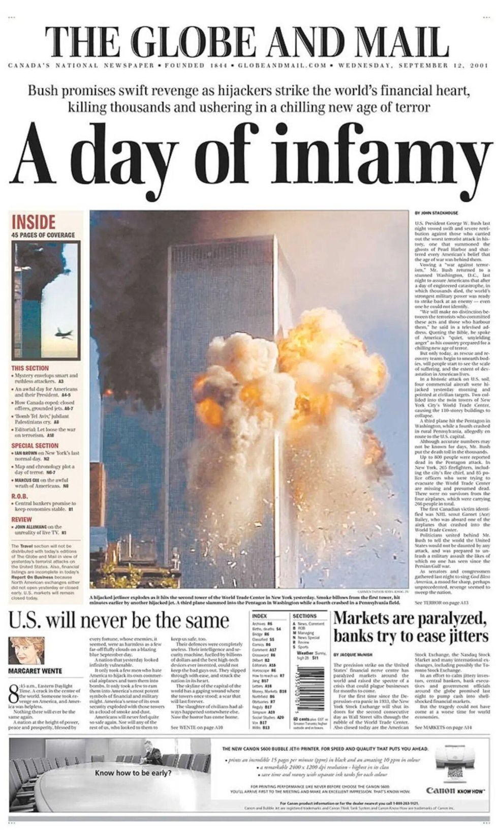 Canada - The Globe and Mail