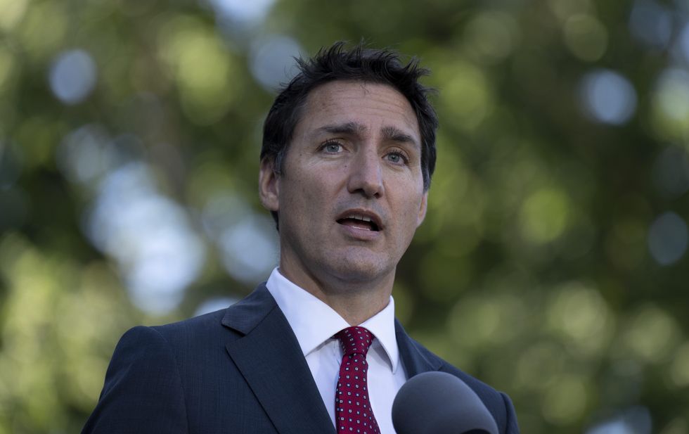 Canadian President Justin Trudeau