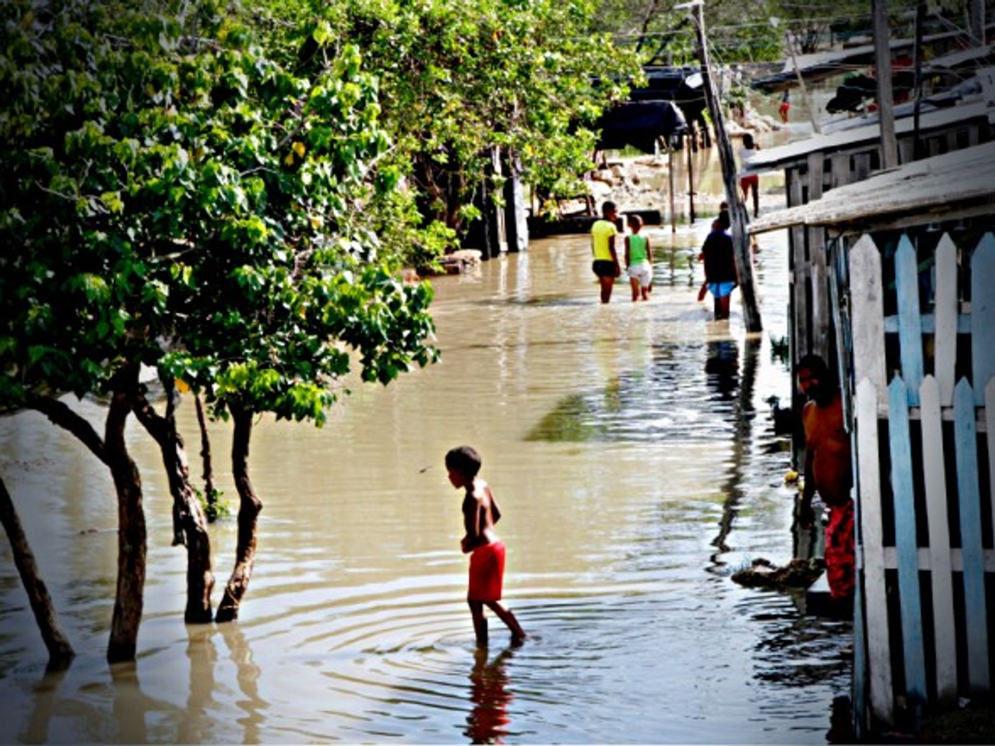 Cartagena flooded